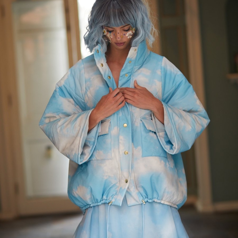 Selkie Head in the Clouds Puffer Jacket size sm